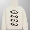 Jordan Air X Travis Scott Hoodie White bacak Image