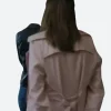 Toxic Town Tracey Taylor Trench Coat Back Image