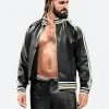 WWE Raw 2024 Seth Rollins Leather Jacket Actor IMage