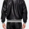 WWE Raw 2024 Seth Rollins Leather Jacket Back Image