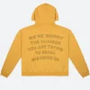 1 800 Boys Lie Hoodie Back Yellow Image