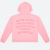 1 800 Boys Lie Hoodie Pink BAck Image
