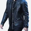 Times Square New Year's Eve 2025 Nick Jonas Leather Jacket Front Image