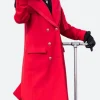 100th Thanksgiving Day Parade Meg Donnelly Trench Coat