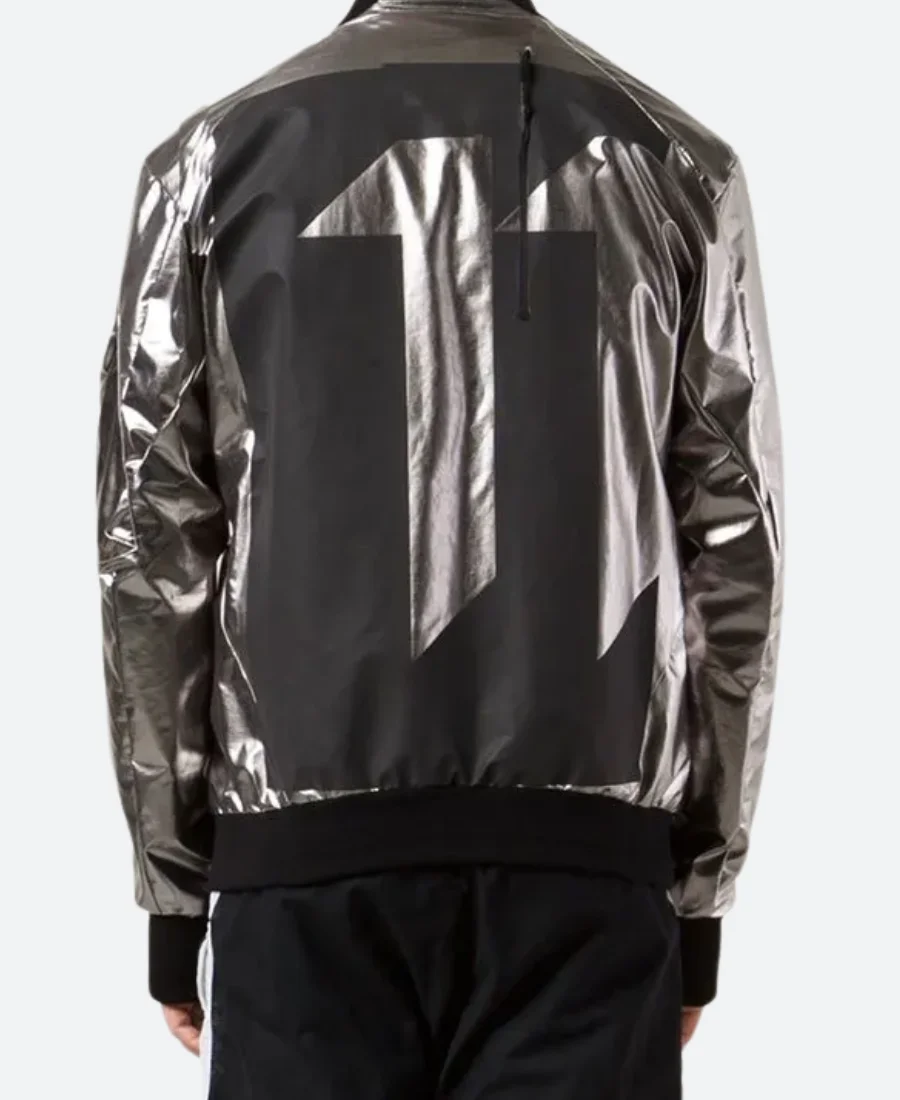 11 By Boris Bidjan Saberi Bomber Jacket Back Image