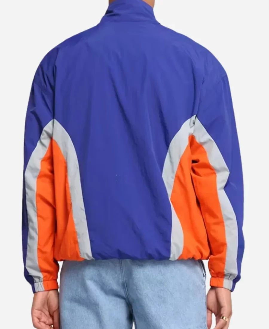 1973 Final New York Knicks Track Jacket Back Image