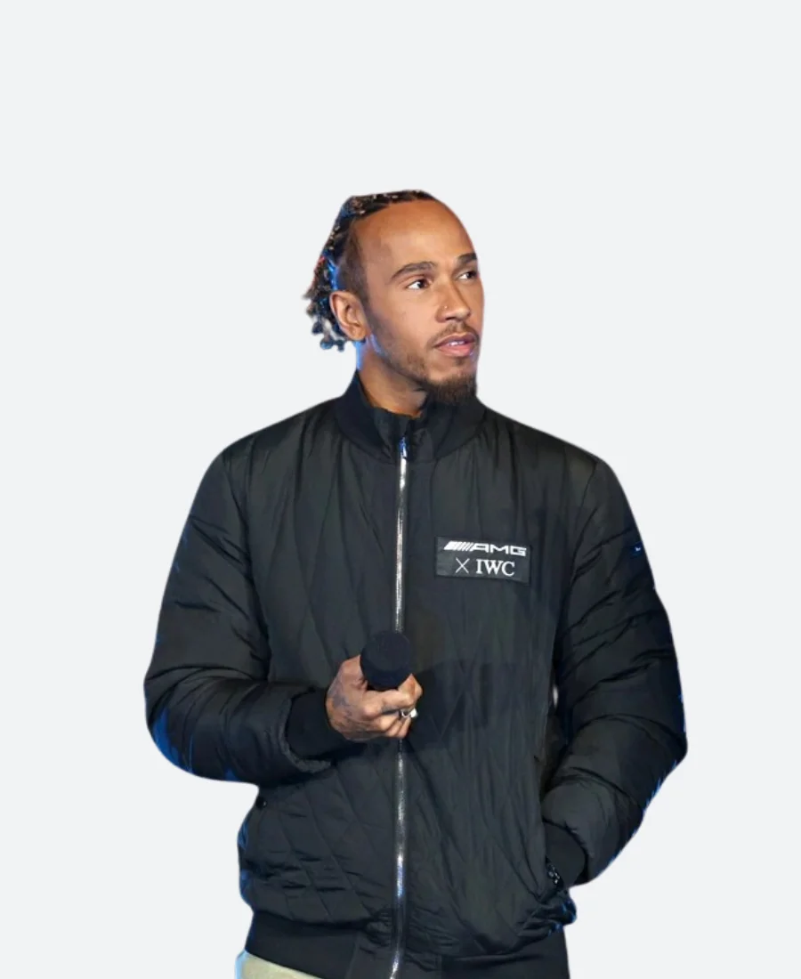 2023 Las Vegas GP AMG X IWC Lewis Hamilton Jacket Front Image
