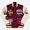 2024 StreetX Brisbane Premier Varsity Jacket Front Image