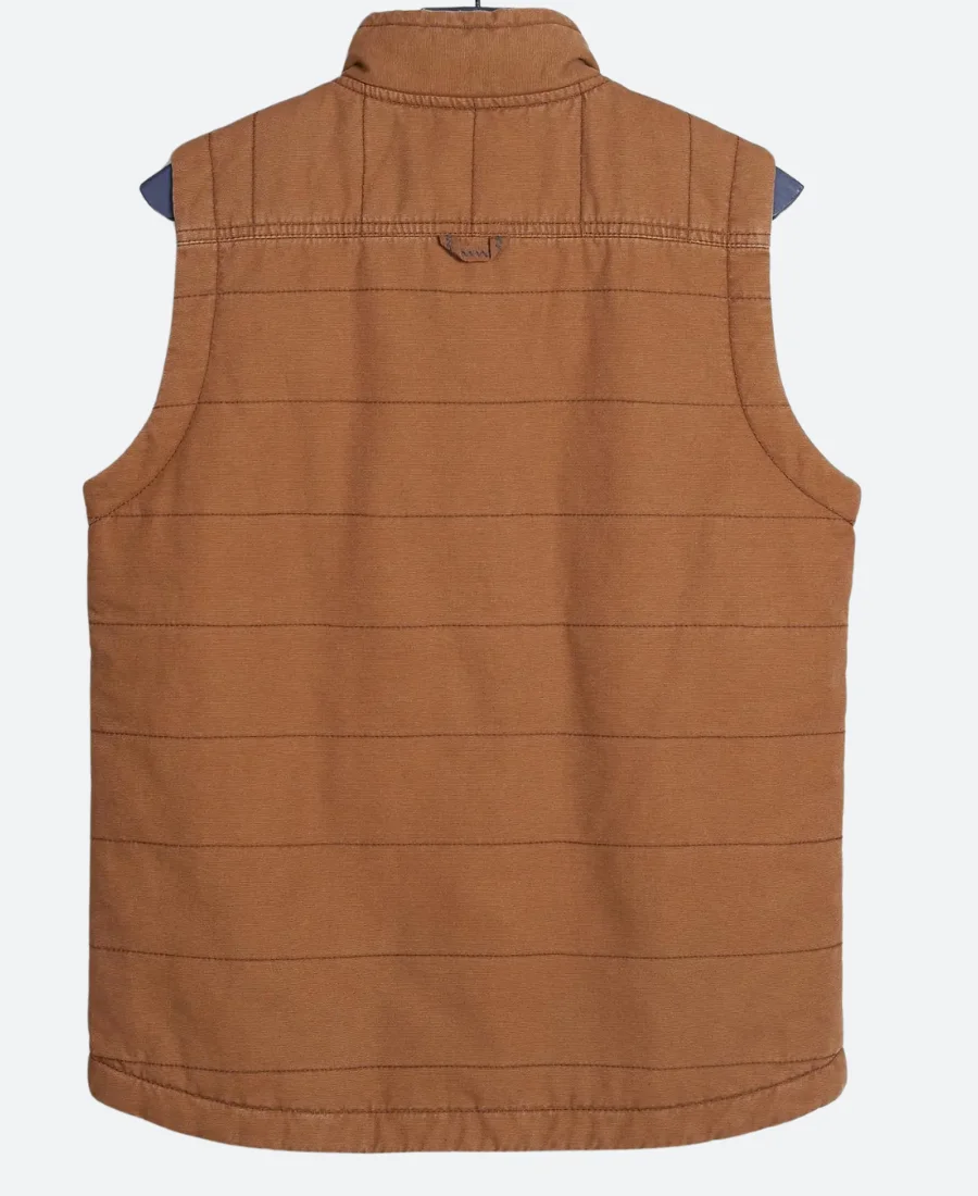 A Very Charming Christmas Town Sawyer Larsen Vest Back Image