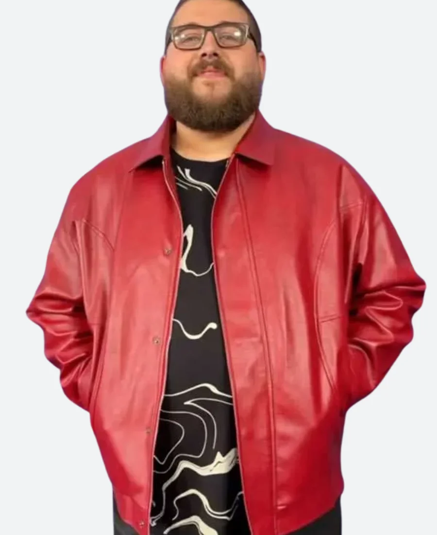 American Idol S23 Che Chesterman Leather Jacket Front Image