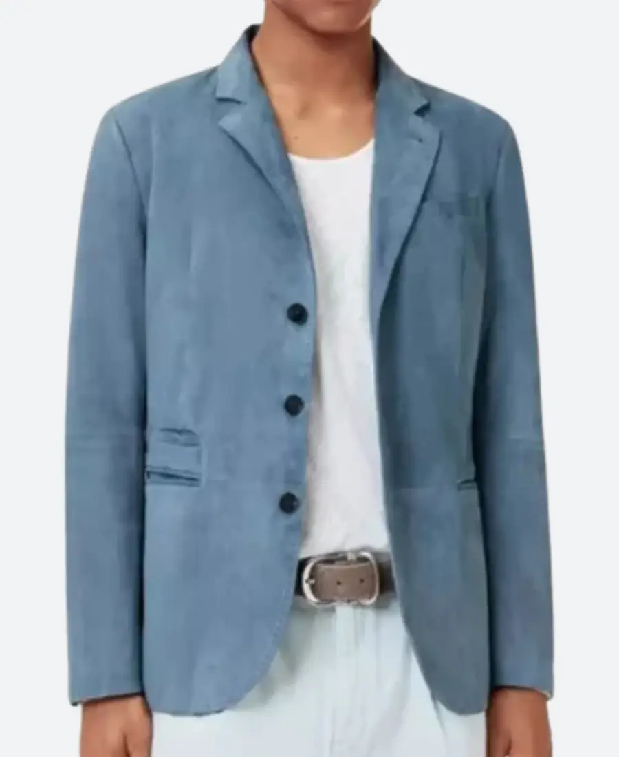 American Idol S23 Luke Bryan Blue Blazer
