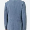 American Idol S23 Luke Bryan Suede Leather Blazer Back Image