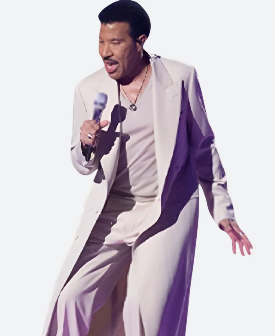 American Idol Season 08 Lionel Richie Long Coat Front Image