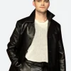 Anthony Pyatt Descendants 2024 Premiere Leather Jacket Front Image