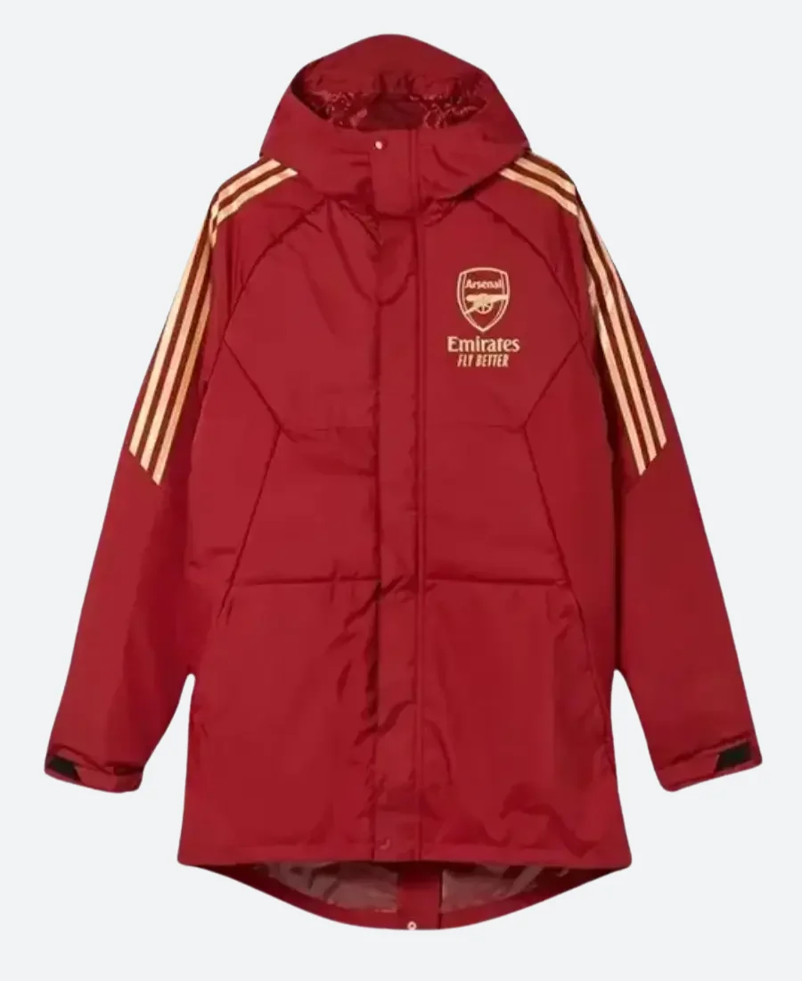 Arsenal FC Hooded Jacket Front Image