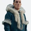Avatar The Last Airbender 2024 Sokka Fur Coat Zoom Image