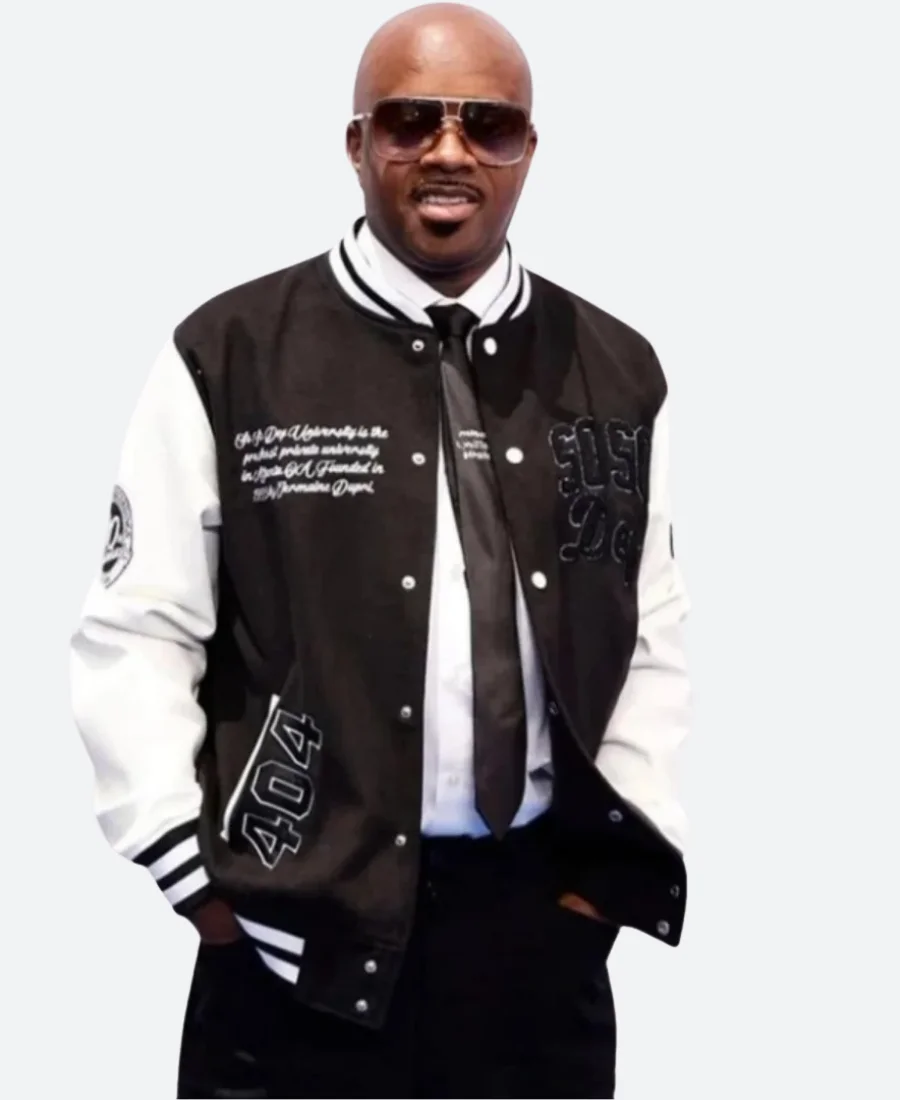 BET Awards 2024 Jermaine Dupri Varsity Jacket Front Image