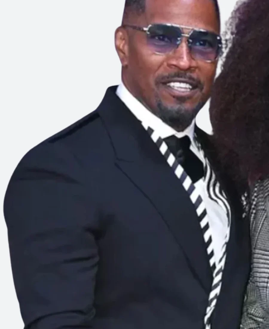 Back in Action Movie Premiere Jamie Foxx Blazer Actor Image