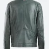 Bad Influence Eros Leather Jacket Back Image