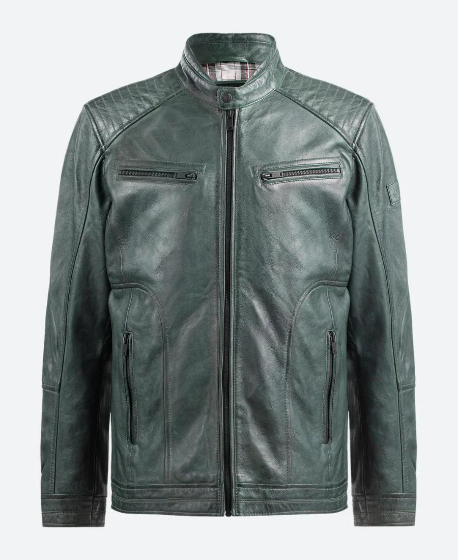 Bad Influence Eros Leather Jacket Front Image