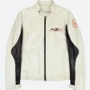 Barcelona Vs Real Madrid Travis Scott Leather Jacket Back Image