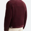 Ben Affleck Sherpa Jacket Back Image