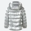 Best Christmas Ever 2023 Dora Sanders Hooded Puffer Jacket Back Image