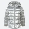Best Christmas Ever 2023 Dora Sanders Hooded Puffer Jacket Front Image