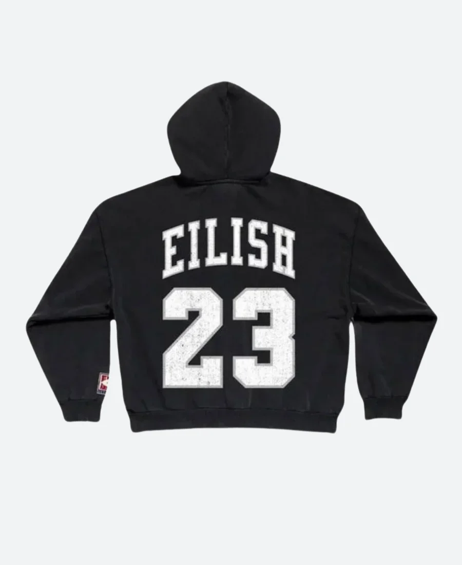 Billie 23 Pullover Hoodie Back Image