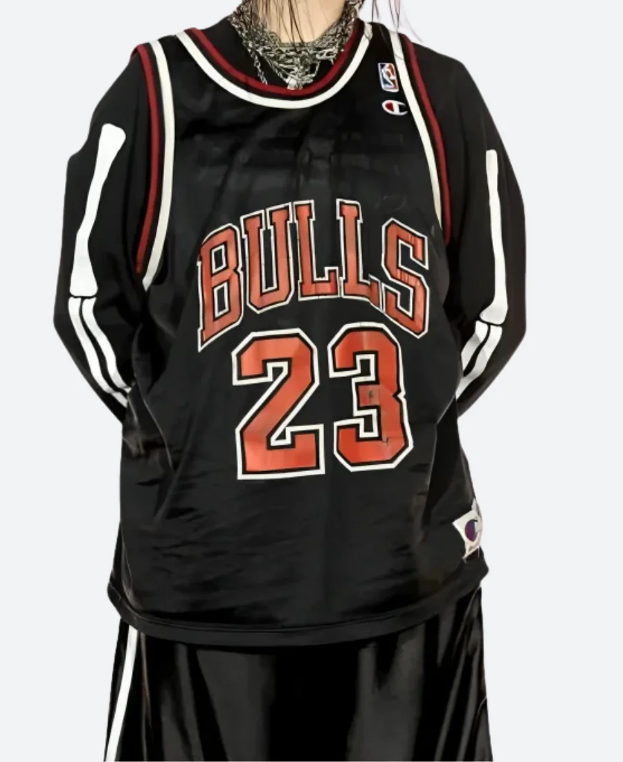 Billie Eilish Michael Jordan Jersey Close Image