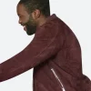 Black Mirror S05 Karl Suede Leather Jacket Actor Image