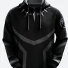 Black Panther Hoodie Front Image