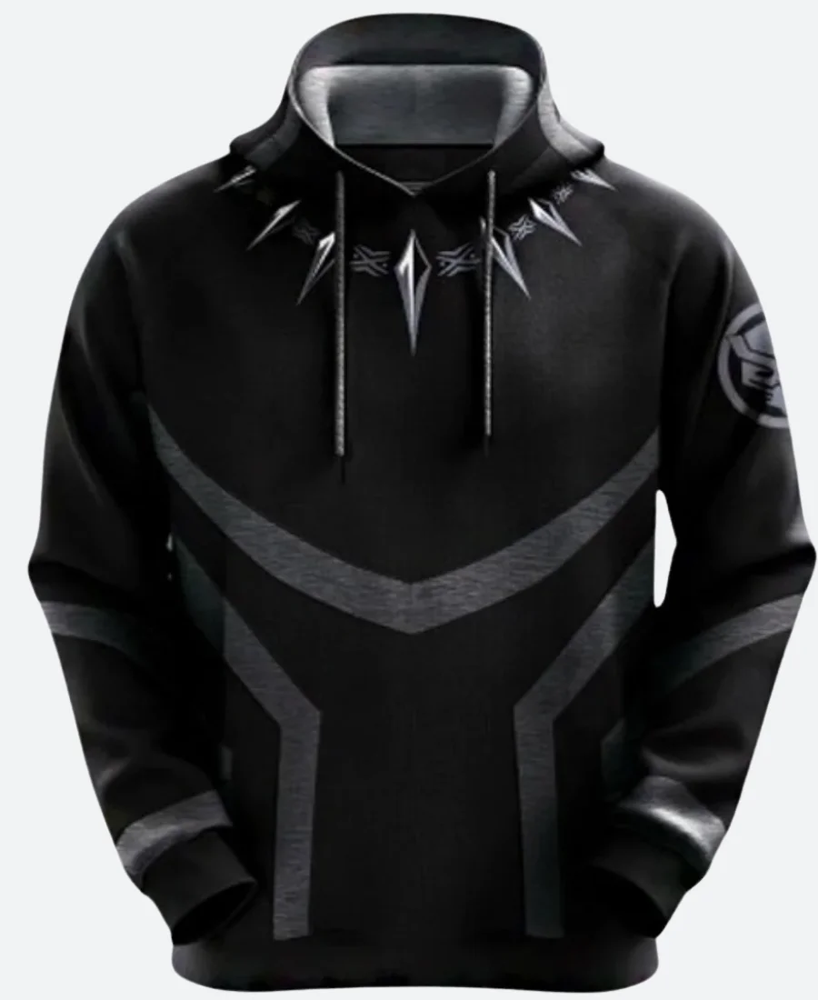 Black Panther Hoodie Front Image