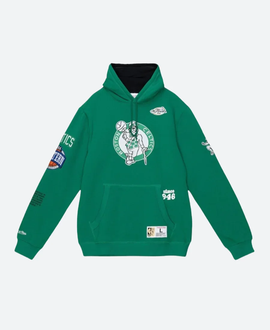 Boston Celtics Pullover Hoodie Front Image