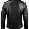 Brave the Dark 2025 Nathan Williams Leather Jacket Back Image