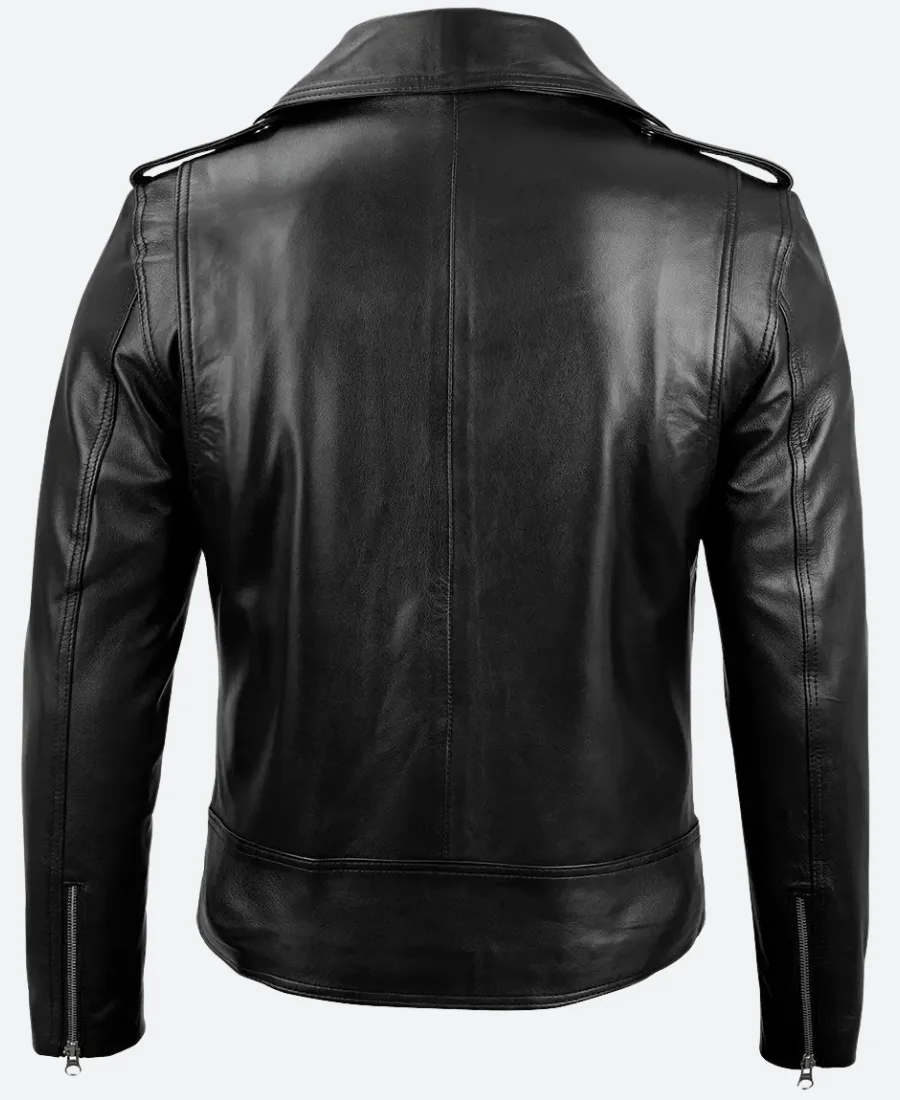 Brave the Dark 2025 Nathan Williams Leather Jacket Back Image
