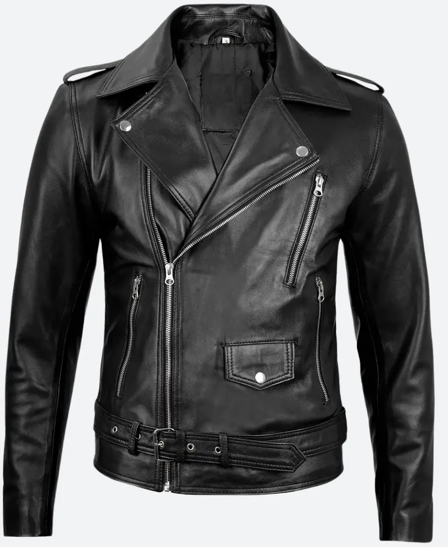 Brave the Dark 2025 Nathan Williams Leather Jacket Front Image