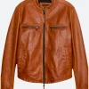 Brett Dalton Found S02 Mark Trent Leather Jacket Front Image