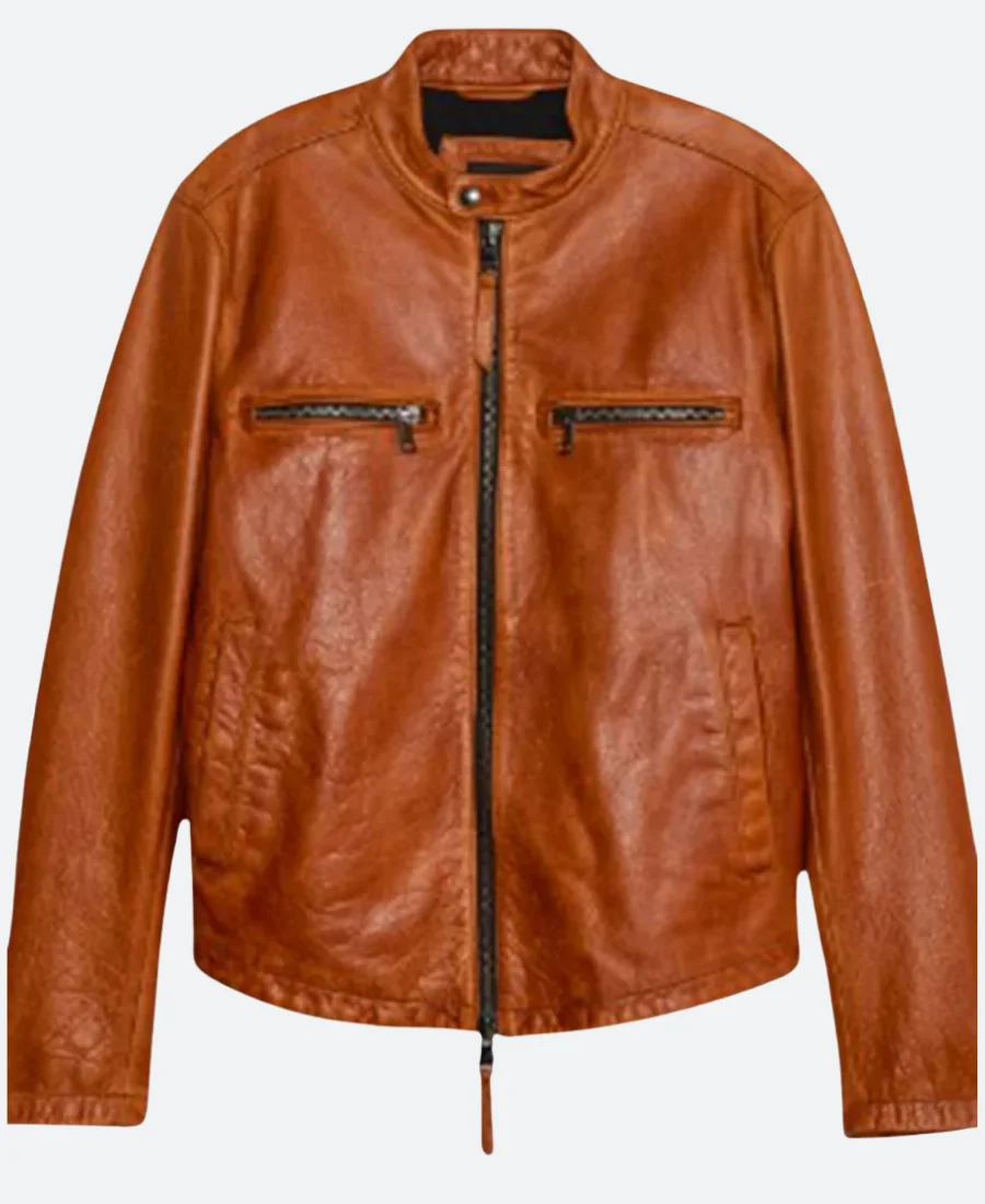 Brett Dalton Found S02 Mark Trent Leather Jacket Front Image