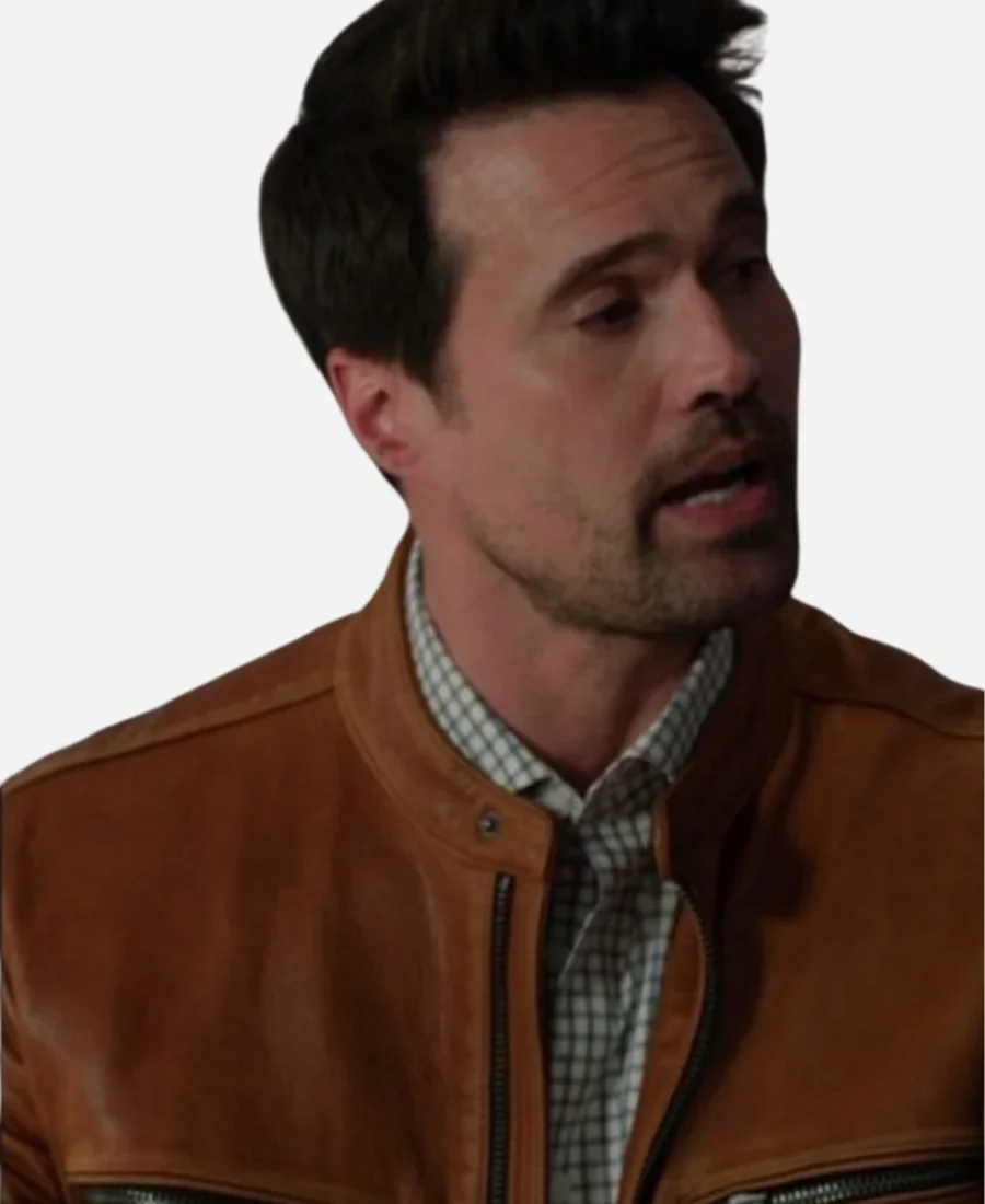 Brett Dalton Found S02 Mark Trent Leather Jacket