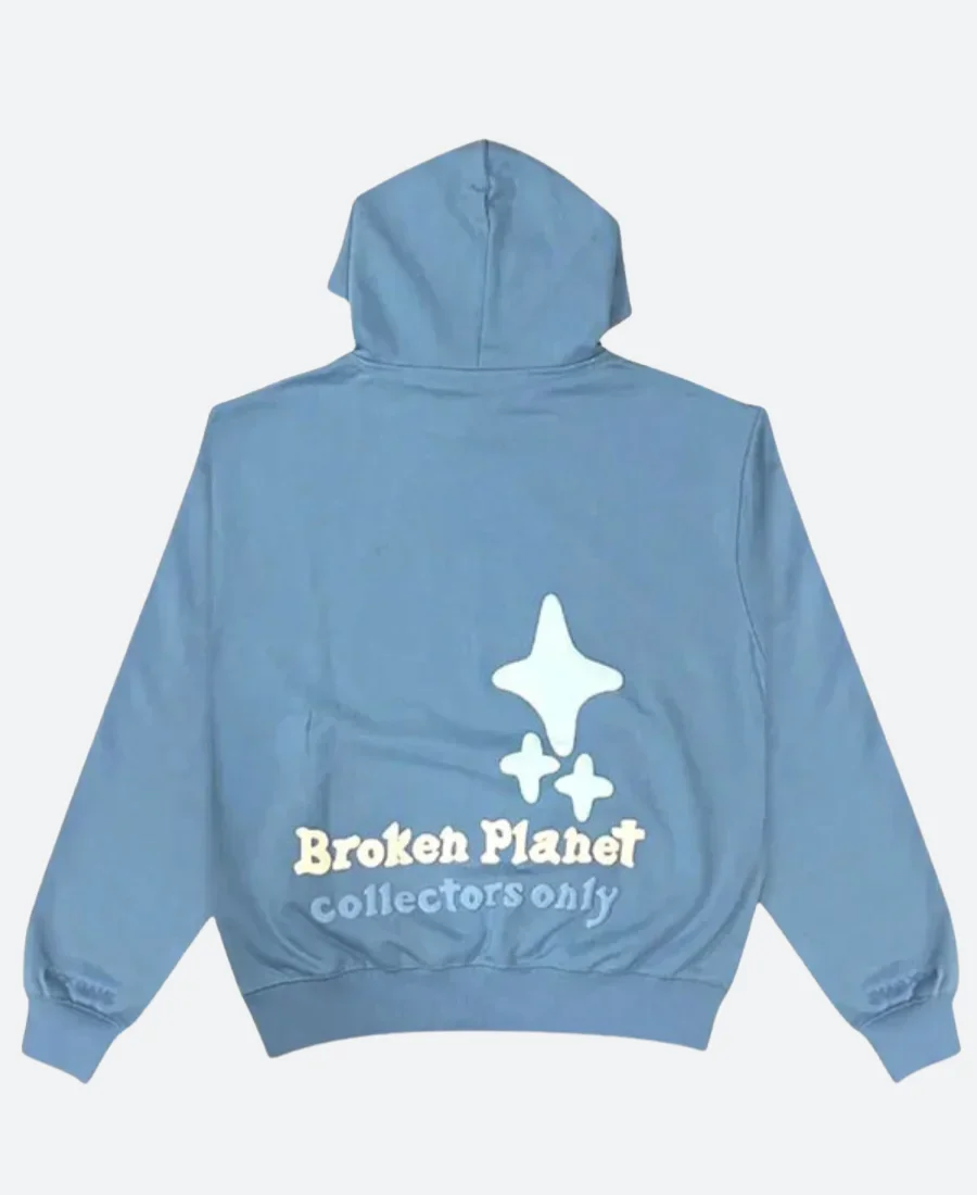 Broken Planet Pullover Hoodie Back Image