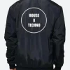 CRSSD House X Techno Bomber Jacket Back Black Image