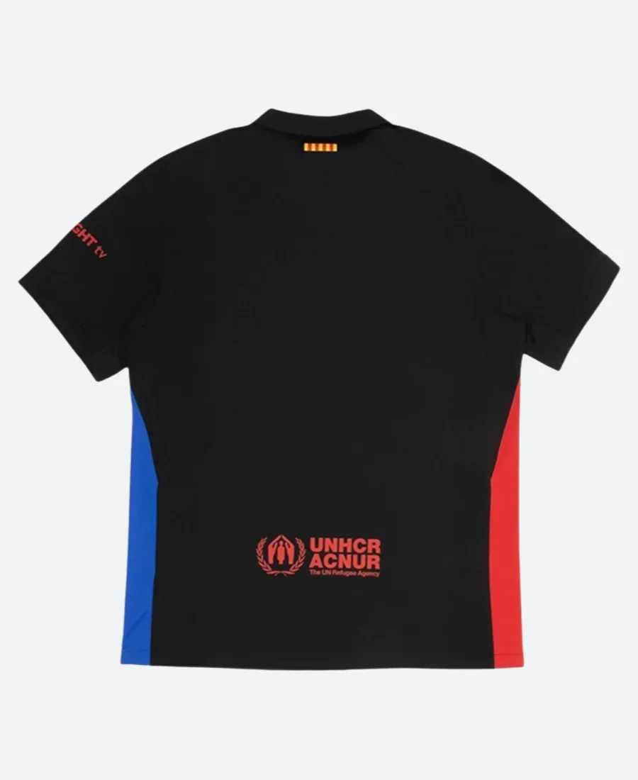 Cactus Jack X FCB Barcelona 2024-25 Jersey Back Image