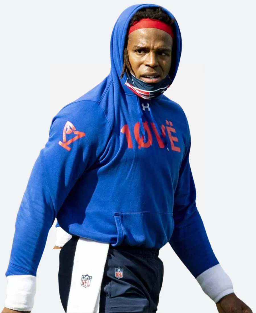 Cam Newton Love Hoodie Front Image