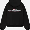 Captain America 2025 Brave New World Sam Wilson Hoodie Back Image