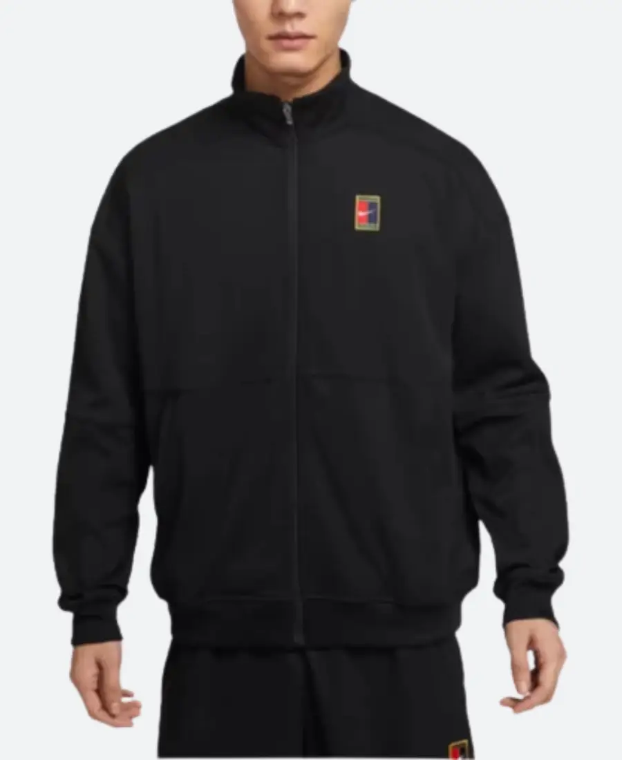 Carlos Alcaraz Italian Open 2025 Black Jacket