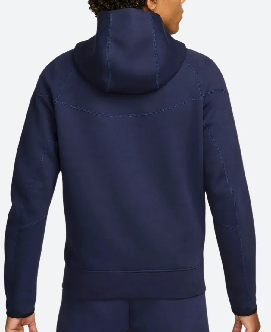 Chelsea Tech Zipper Hoodie Back Image
