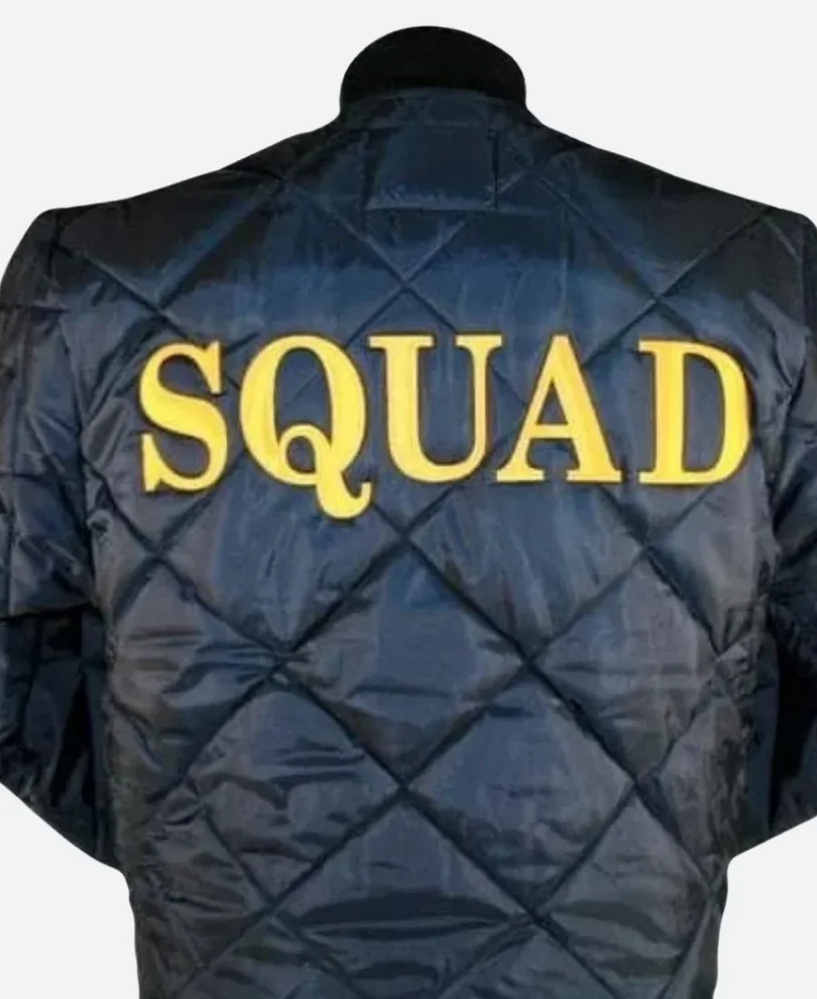 Chicago Fire Pilot Kelly Severide Quilted Puffer Jacket BAck Image