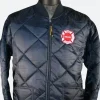 Chicago Fire Pilot Kelly Severide Quilted Puffer Jacket Front Image