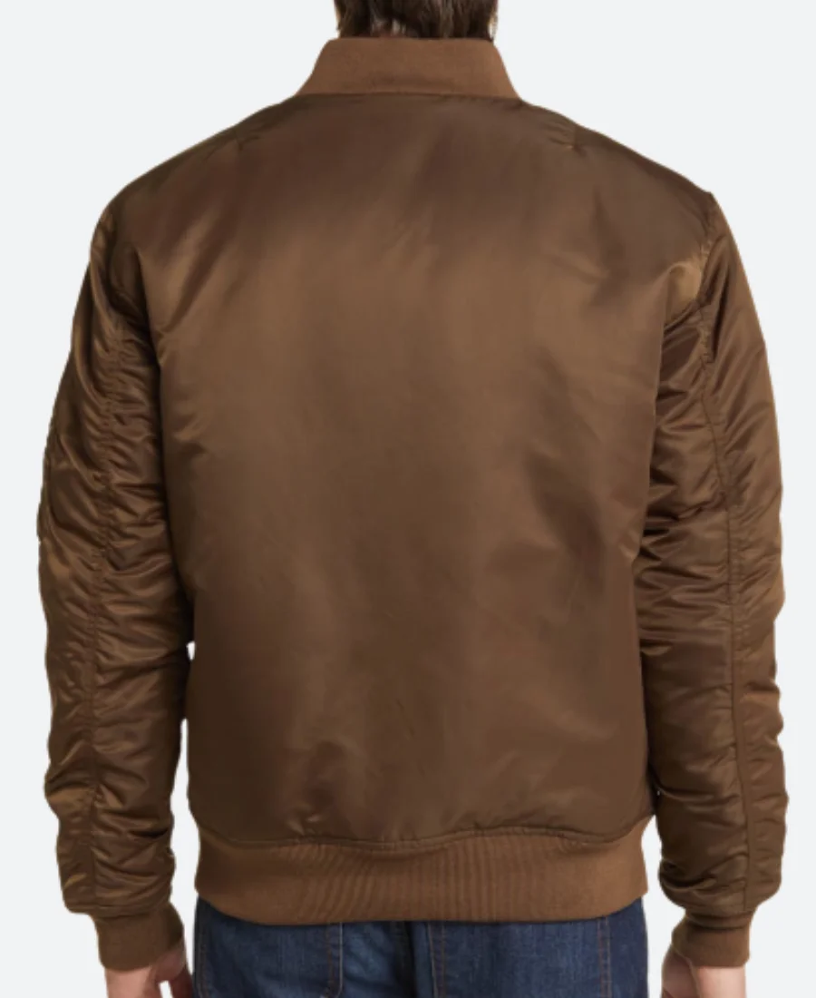 Chicago PD S12 Adam Ruzek Bomber Jacket Back Image